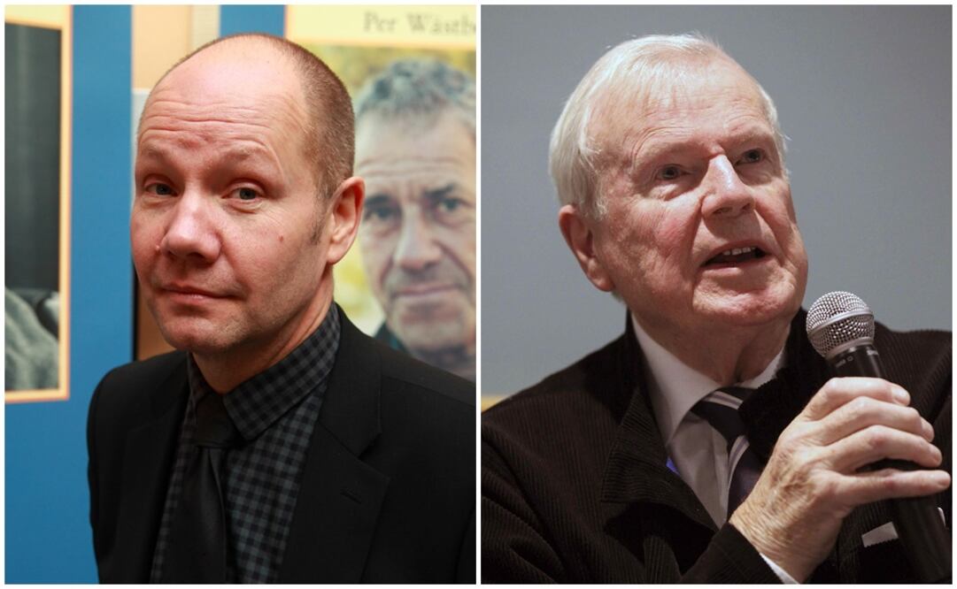 Peter Englund (Izq) Foto:AP/Scott Lakey; Kjell Espmark. Foto: AP/Stew Milne