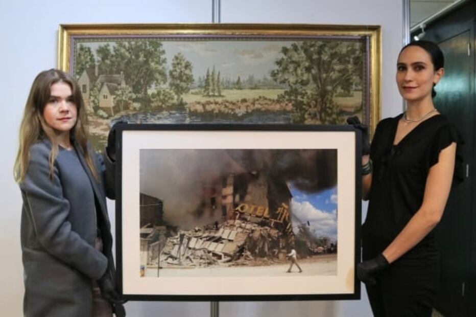 Obras de Metinides, el fotógrafo de las tragedias, a subasta