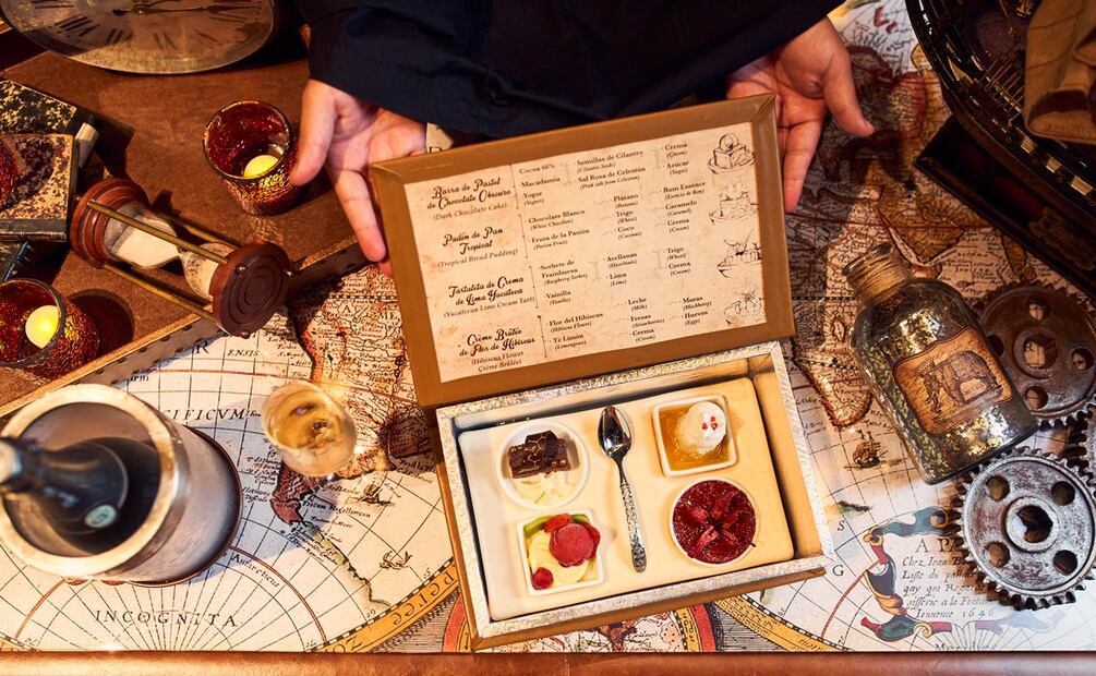 Menú del Cirque du Soleil
Foto: Cortesía Grupo Vidanta