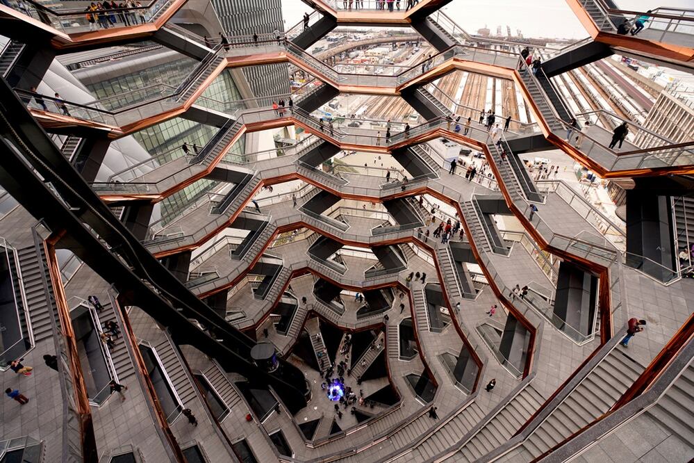 Vessel es obra del diseñador británico Thomas Heatherwick. (Foto: Jeremy Weate/Flikr)