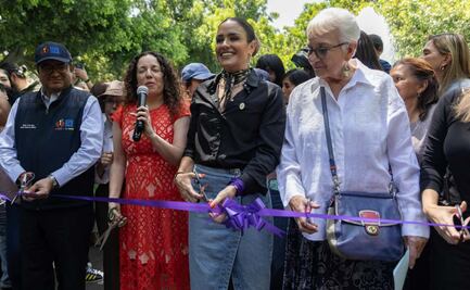Alessandra Rojo de la Vega inaugura recuperación del circuito Ámsterdam en la Condesa; se hizo una preinversión de 15 millones de pesos