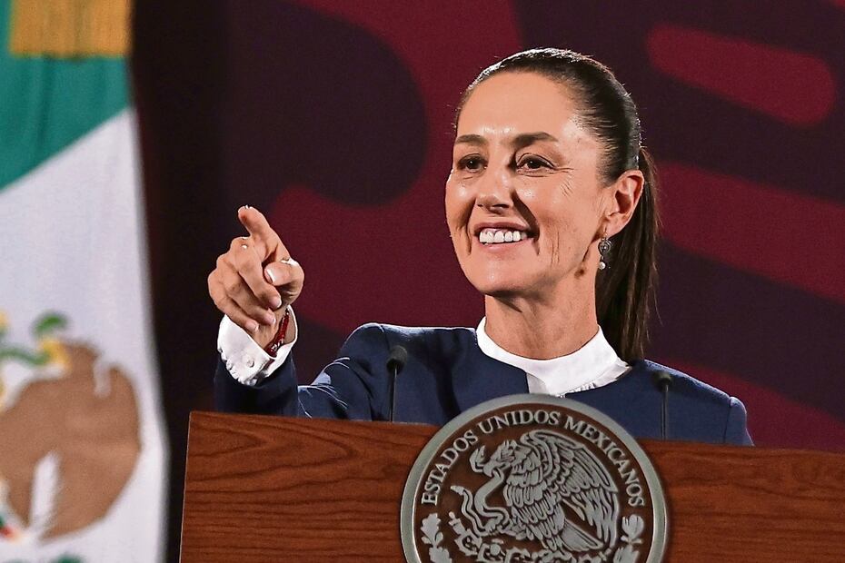 Claudia se alista para tomar el control del país