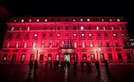 Proyectan en la sede del gobierno italiano imágenes de 104 mujeres asesinadas este año
