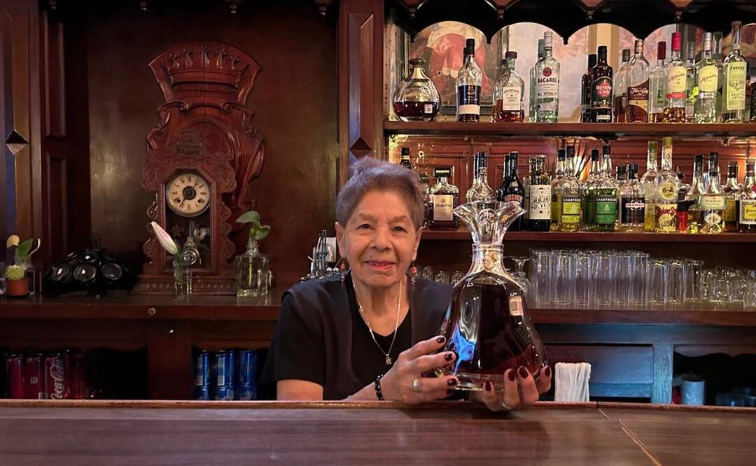 Doña Perita, la primer bartender de México. Foto: Alan Nájera / El Universal