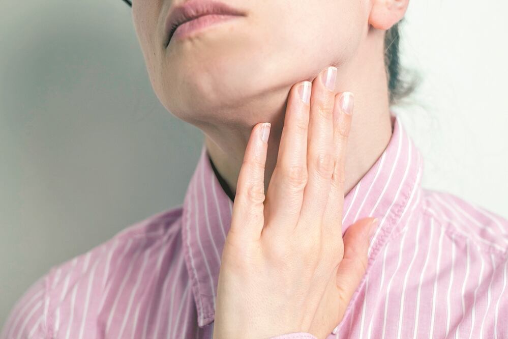 Tras el contagio aumenta el tamaño de los ganglios linfáticos. Foto: ESPECIAL