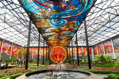 Cosmovitral: una joya de cristal en el Estado de México