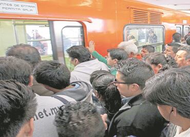 Reportan fallas en trenes de Línea A del Metro
