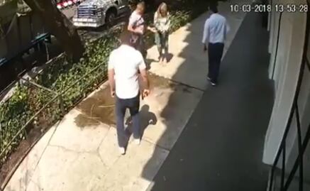 Video. En 10 segundos roban a pareja en calles de Polanco