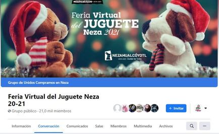 Por Covid-19, realizan primera Feria Virtual del Juguete en Neza 