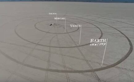 Crean maqueta a escala del Sistema Solar