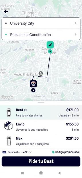 Las apps de taxi privado que cobran más por sus tarifas dinámicas