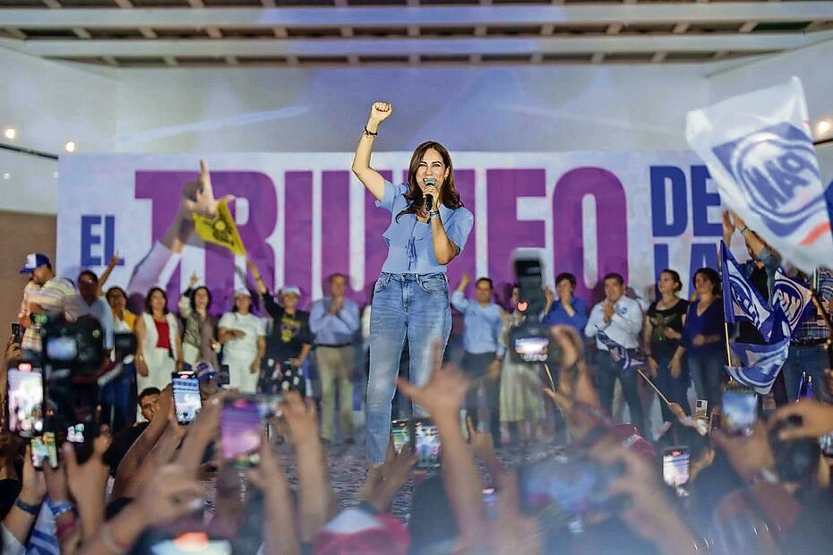 Libia Denisse García señaló que actualmente se encuentra trabajando en el proceso de integración del Plan de Gobierno. Foto: Especial