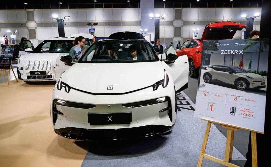 Zeekr llegó en agosto y busca vender 500 unidades este año. Foto: Archivo | El Universal