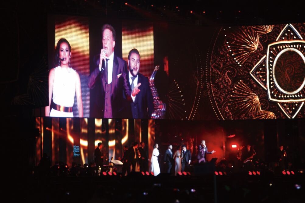 El encuentro unió las voces de artistas como Andrea Bocelli, Natalia Lafourcade, David Bisbal, Aída Cuevas, entre otros (JORGE ALVARADO. EL UNIVERSAL)