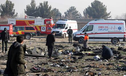 Ucrania solicita a aliados "pruebas" sobre el avión accidentado en Irán