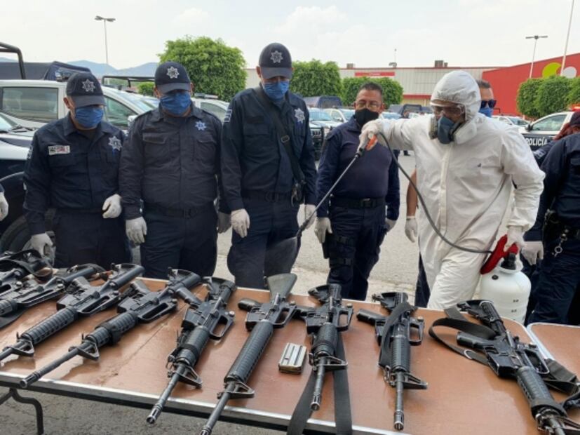 Cuatro policías municipales dan positivo a Covid-19 en Ecatepec
