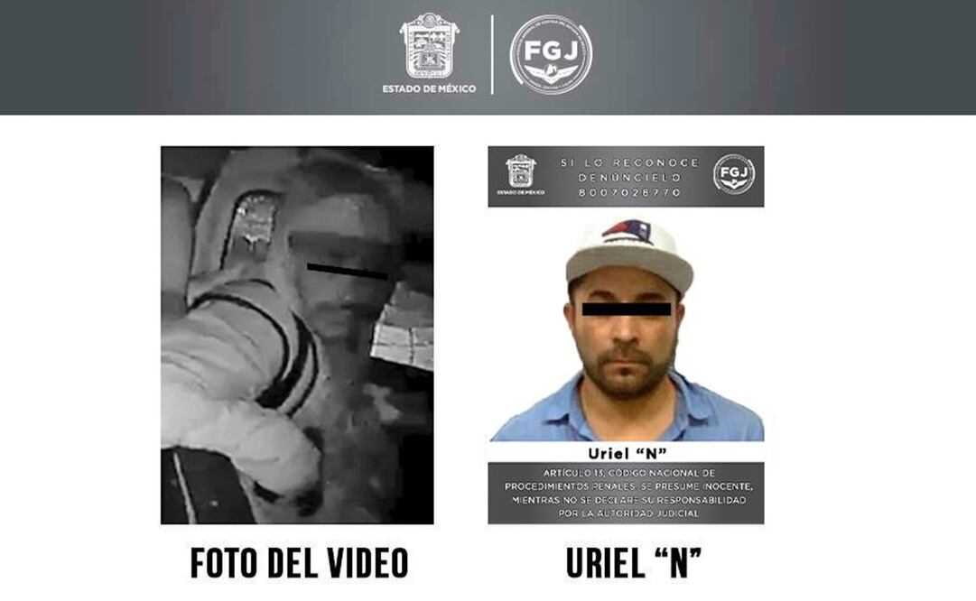 El presunto ladrón fue identificado como Uriel quien al parecer. Foto: FGJ