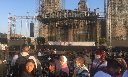 Equipo de Ayudantía y militares vestidos de civil cuidarán de AMLO en marcha