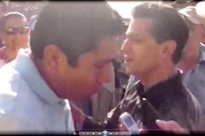 ¿Ayudas o haces campaña?: Peña Nieto