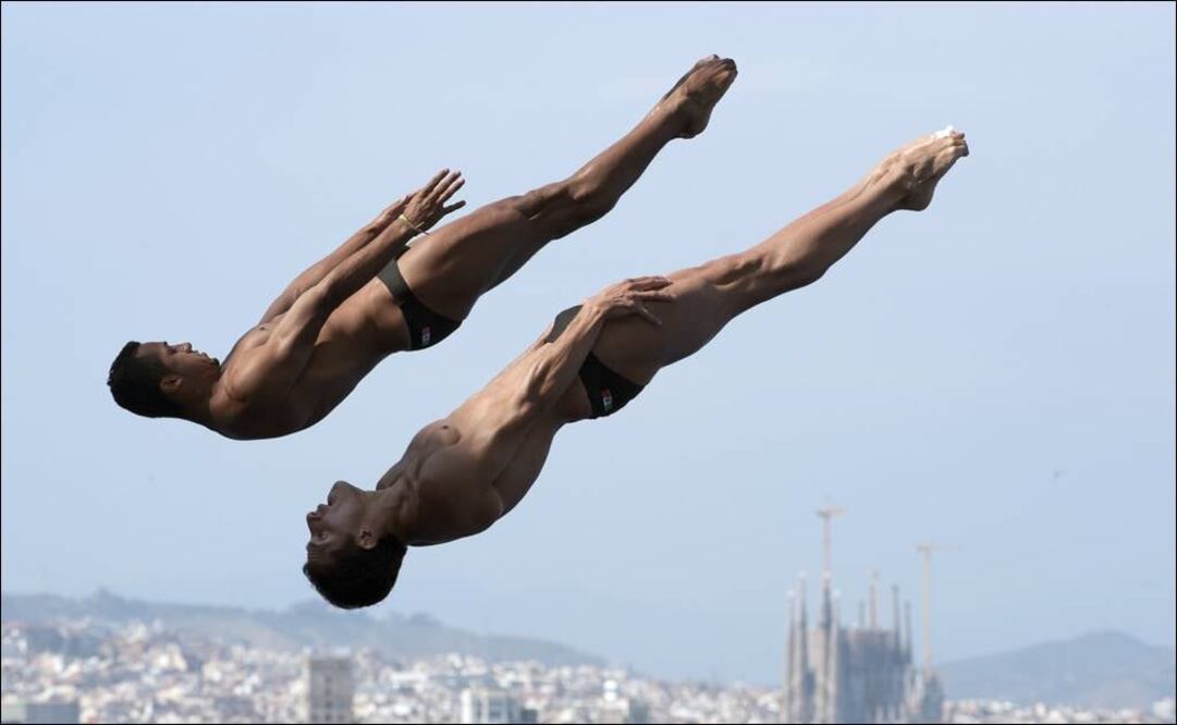 Clavadistas mexicanos. Foto: Agencias