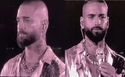 Maluma se lanza contra las redes sociales en pleno concierto: "son una mierda"