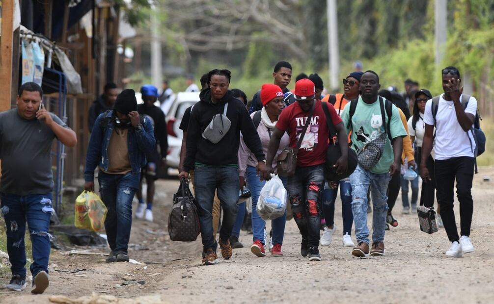 Deportación de migrantes. Foto: AFP