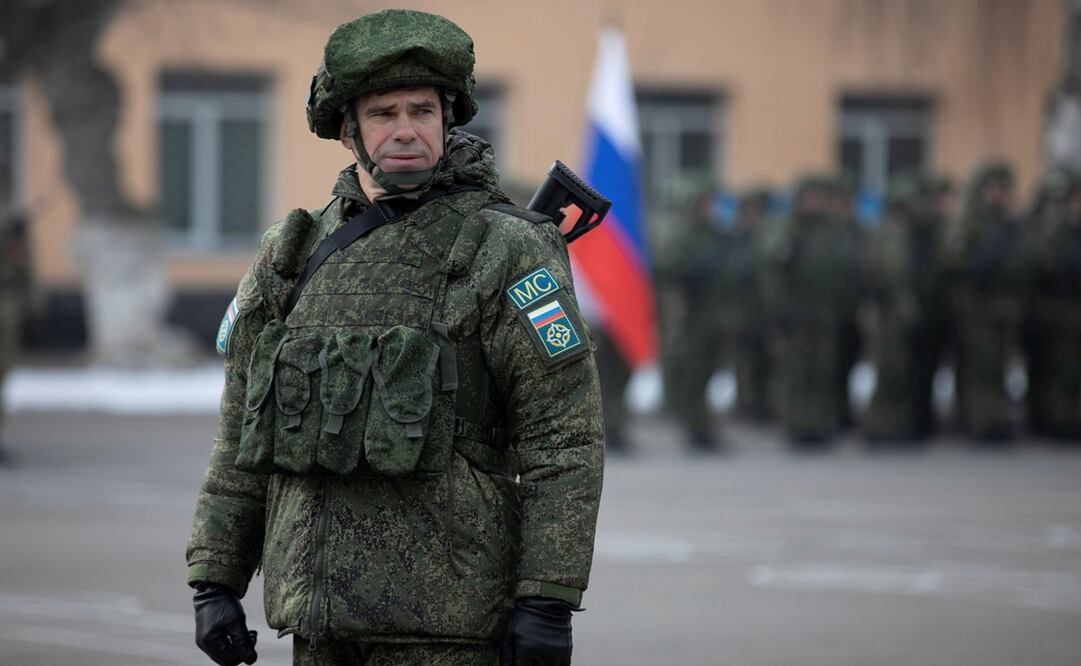 El Ministerio de Defensa ruso dijo que Ucrania ha sufrido fuertes pérdidas humanas en Kursk, donde cerca de 6 mil soldados han muerto o han resultado heridos. Foto: EFE