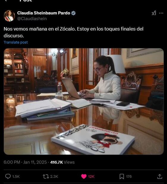 Foto: Captura de pantalla en X