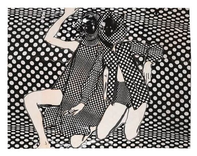 Joanne Landis, revista The New York Times, 1967. Foto: Cortesía, The Estate of Antonio Lopez and Juan Ramos.