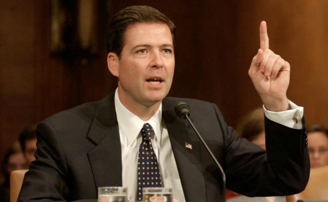 Gobierno de Trump acusa a James Comey, exdirector del FBI, de falso testimonio  y obstrucción de justicia. Foto: Archivo/El Universal