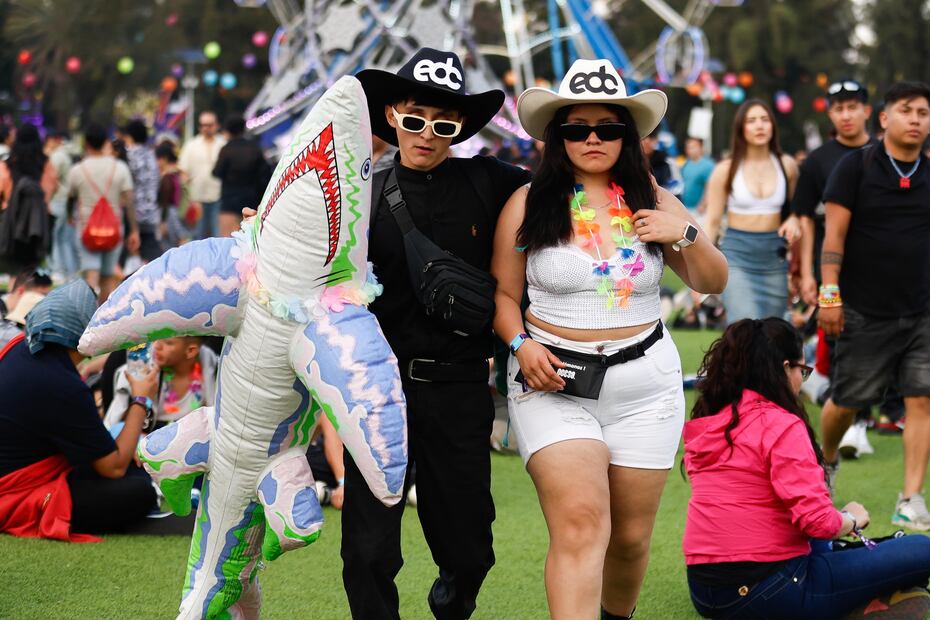 Muchas parejas crearon matching outfits. Foto: Yaretzy M. Osnaya EL UNIVERSAL