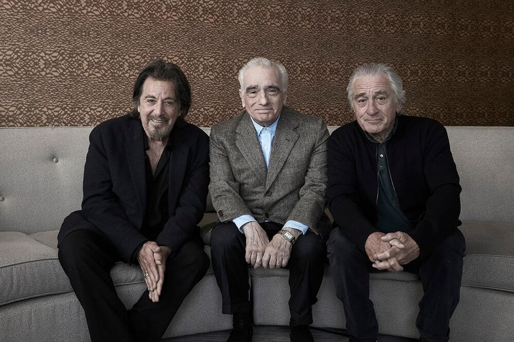 Al Pacino, Martin Scorsese y Robert De Niro