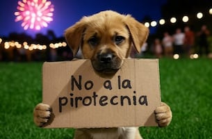 ¿Cómo proteger a tus mascotas durante la pirotecnia?: consejos para reducir el estrés y el miedo