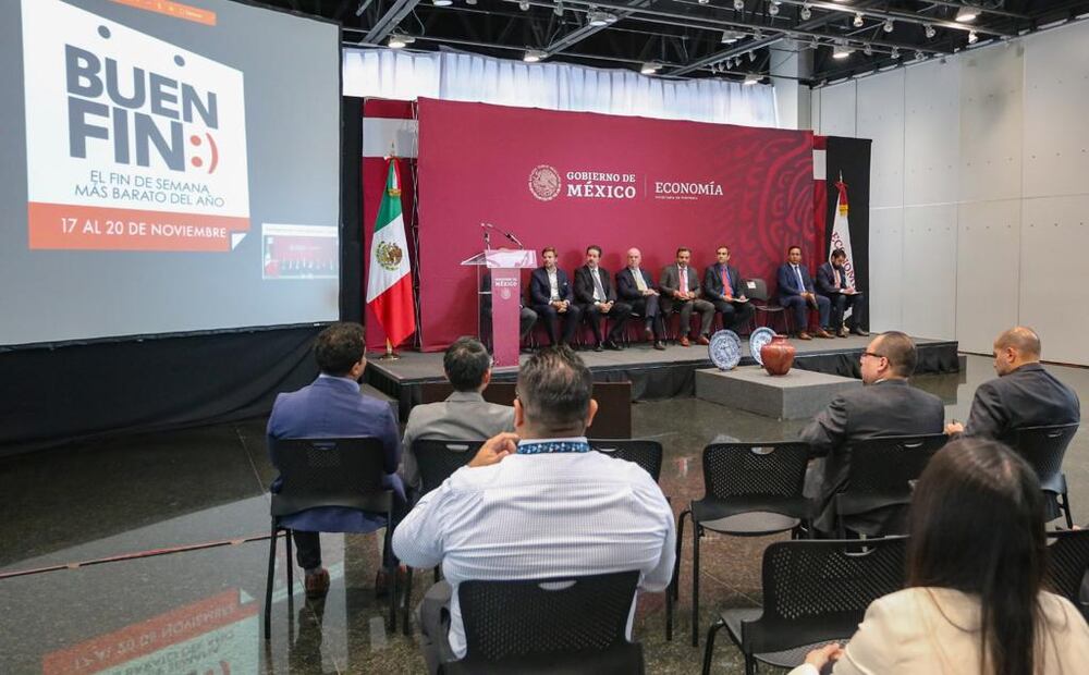 Anuncio de fechas de El Buen Fin 2023. Foto: Especial
