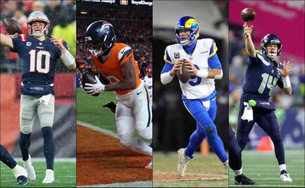Se definen finales de Conferencia en la NFL; Patriots vs Broncos, y Rams vs Seahawks, los encuentros