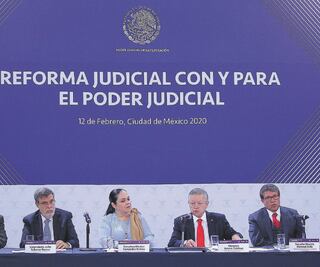 Reforma va contra nepotismo y corrupción en Poder Judicial