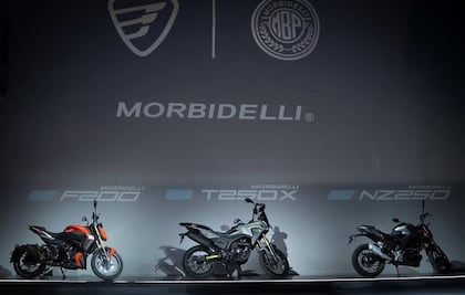 Italika y Morbidelli: forman alianza y presentan 3 motocicletas para México