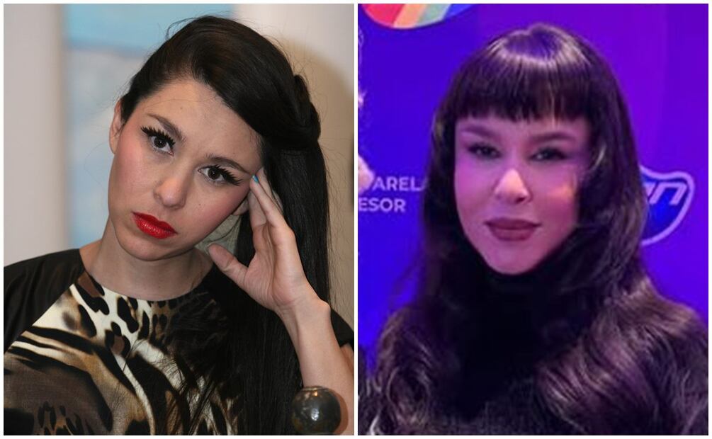 La cantante Denisse Guerrero en 2010 y en 2025 respectivamente. Foto: Archivo EL UNIVERSAL/Instagram denisseguerreroofficial