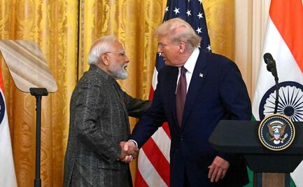 Trump anuncia negociaciones con India sobre desequilibrio comercial; EU le venderá aviones y habrá cooperación en energía nuclear
