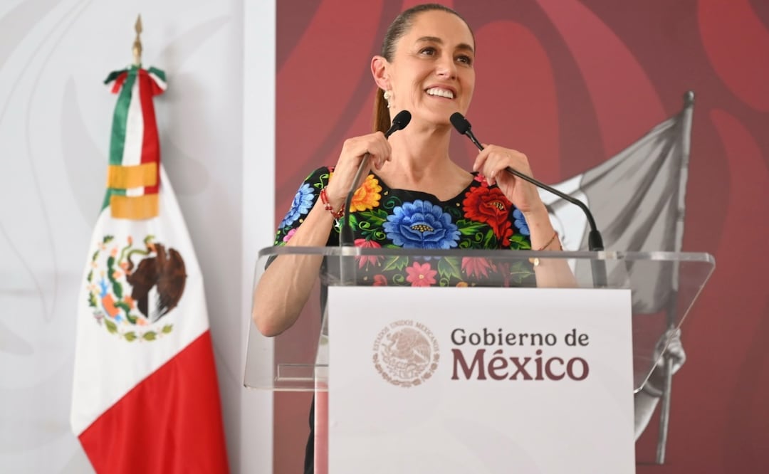 Sheinbaum destaca colaboración con gobernadora Maru Campos en Chihuahua (26/09/2025). Foto: Especial