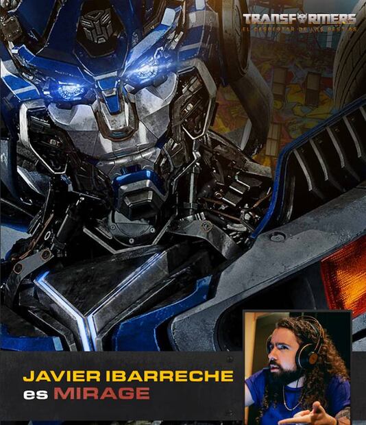Ibarreche, quien tiene una formación como actor y dramaturgo, explica que está acostumbrado al escenario, pero sabe que el doblaje (cuya primer participación fue en 2022 con la "Liga de supermascotas") implica otras capacidades. Foto: Paramount Pictures.