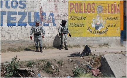 Localizan restos humanos en el canal Cartagena en Ecatepec