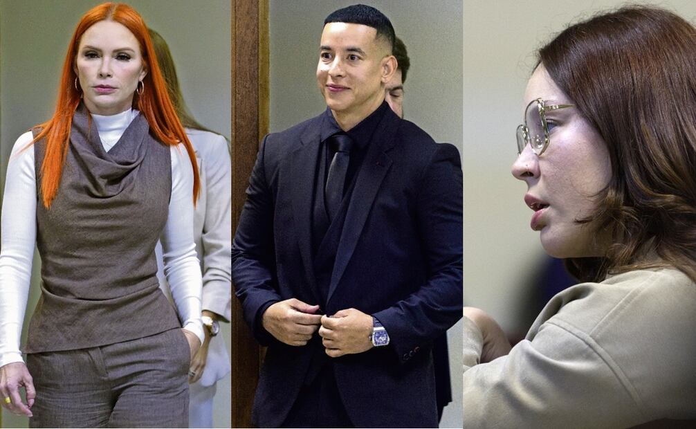Daddy Yankee, Mireddys y Jesaaelys acuden al tribunal de Puerto Rico. Fotos: EFE/Thais Llorca.