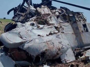 Sube a 14 cifra de muertos por caída de helicóptero de Marina en Sinaloa