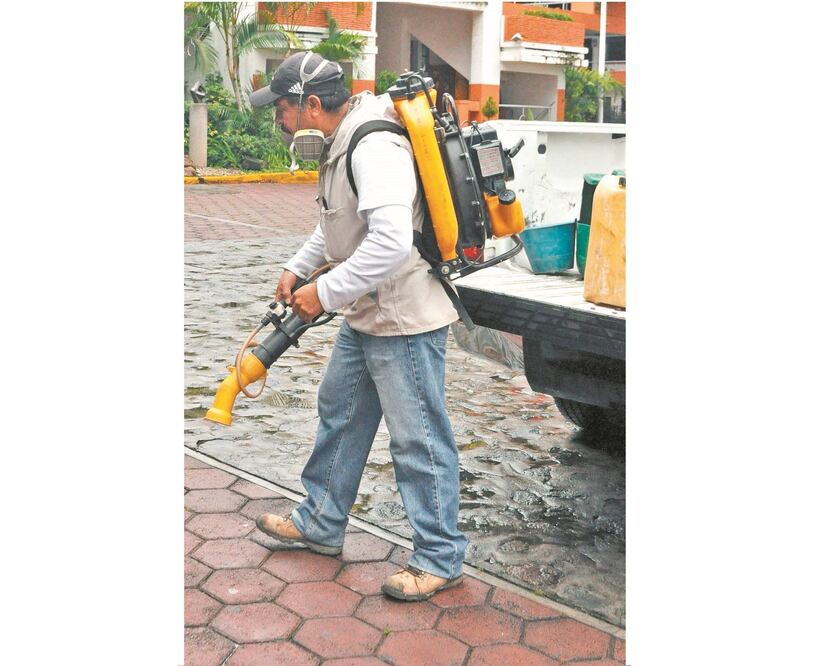 Autoridades estatales solicitaron a la población mantener patios y espacios públicos limpios y eliminar criaderos de mosquitos. Foto/Archivo El Universal