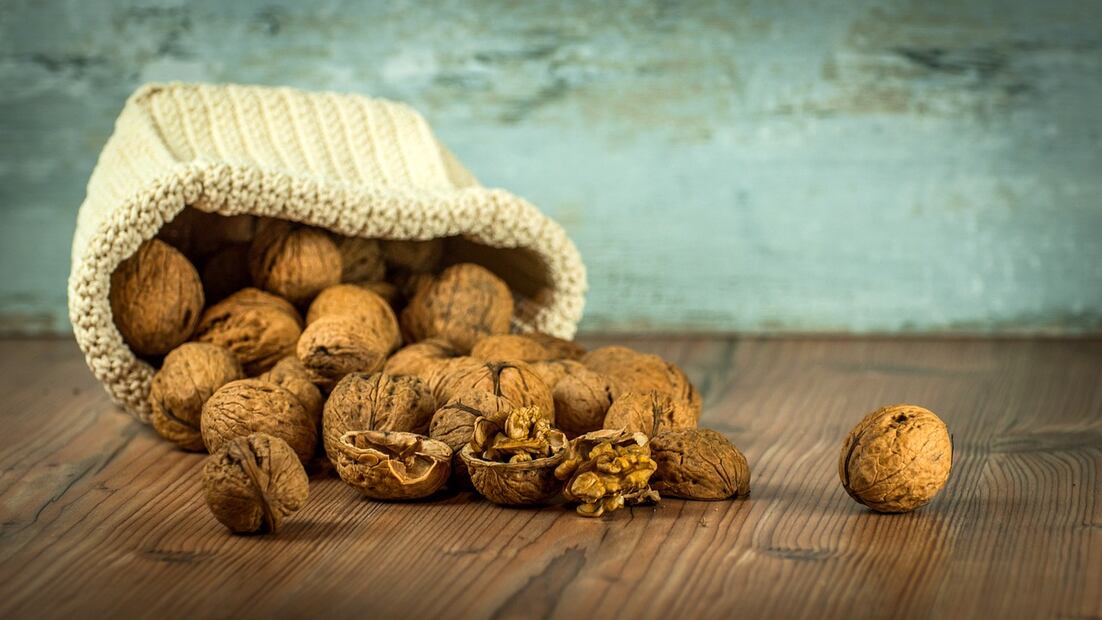 La nuez es un alimento que mantiene la salud del corazón. Foto: Pixabay