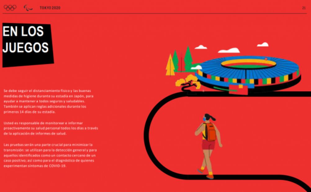 Conoce el manual para atletas que participarán en los Juegos Olímpicos de Tokio