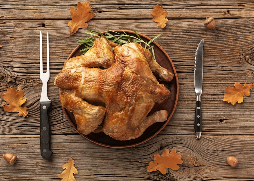 Un mal manejo de la temperatura puede afectar el resultado final del pavo. Foto: Freepik