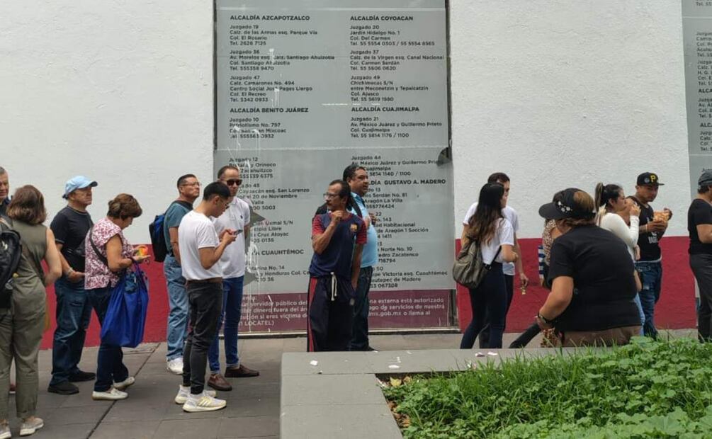 Usuarios del Registro Civil prefieren realizar trámites de forma presencial en CDMX (19/07/2025). Foto: Arantxa Meave / EL UNIVERSAL