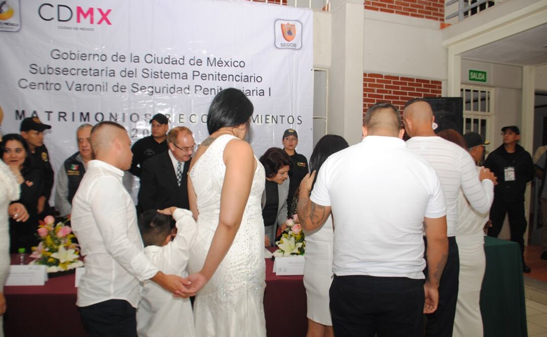 También se realizó el registro de nacimiento de seis menores, hijos de internos, y el reconocimiento de otros dos. (Foto: Especial)